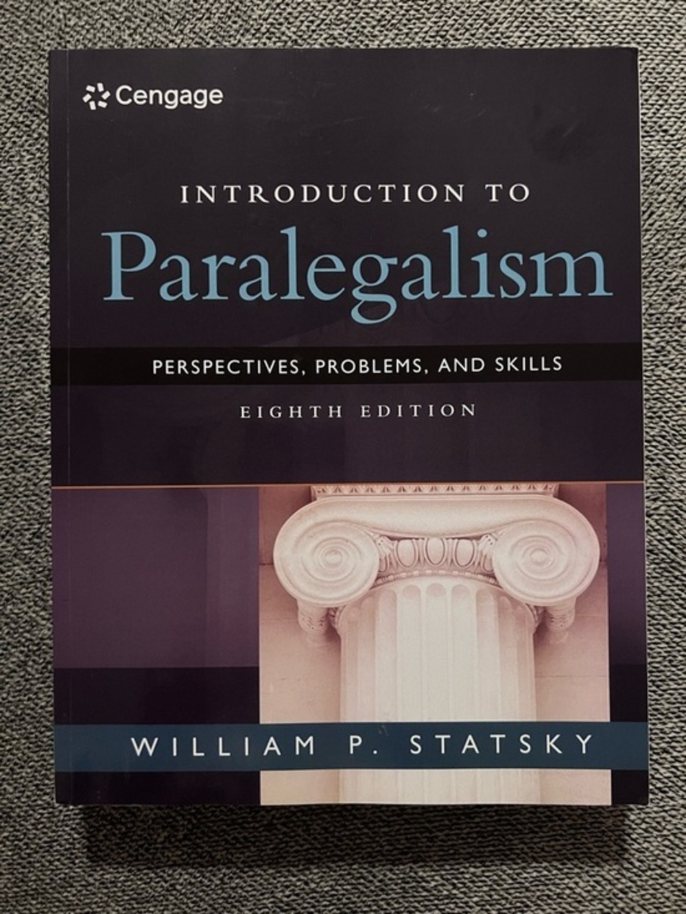 Introduction to Paralegalism 8th ed. 
William P. Statsky

Paperback